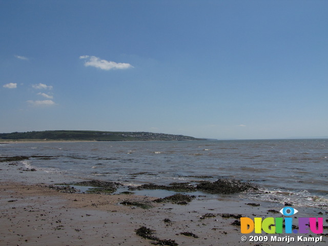 SX06540 View to Ogmore-by-sea from Porthcawl beach